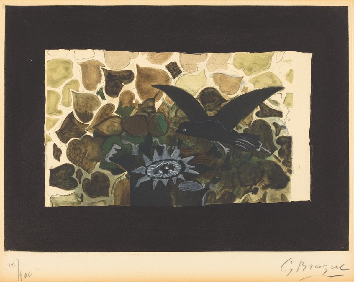 Bird and Its Nest by after Georges Braque