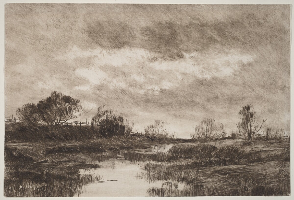 A Pastoral Landscape with a Stream by Daniel Kotz