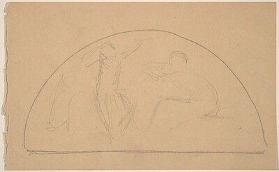 Study for a Lunette