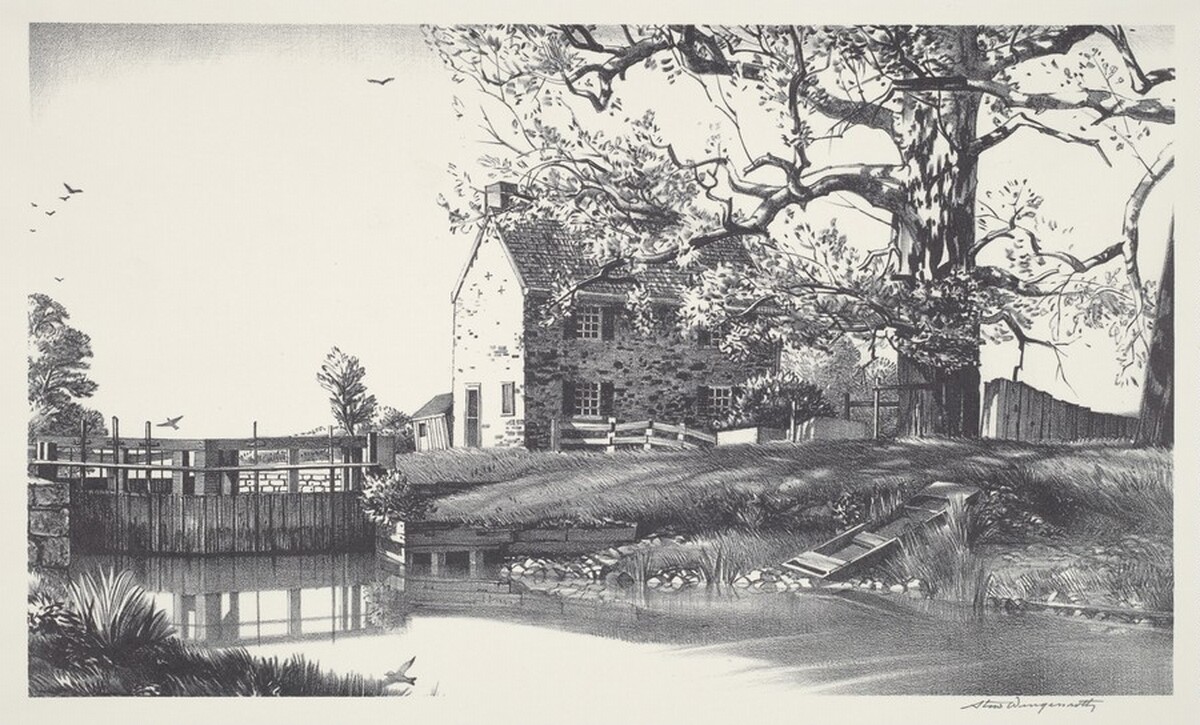 Along the Canal by Stow Wengenroth