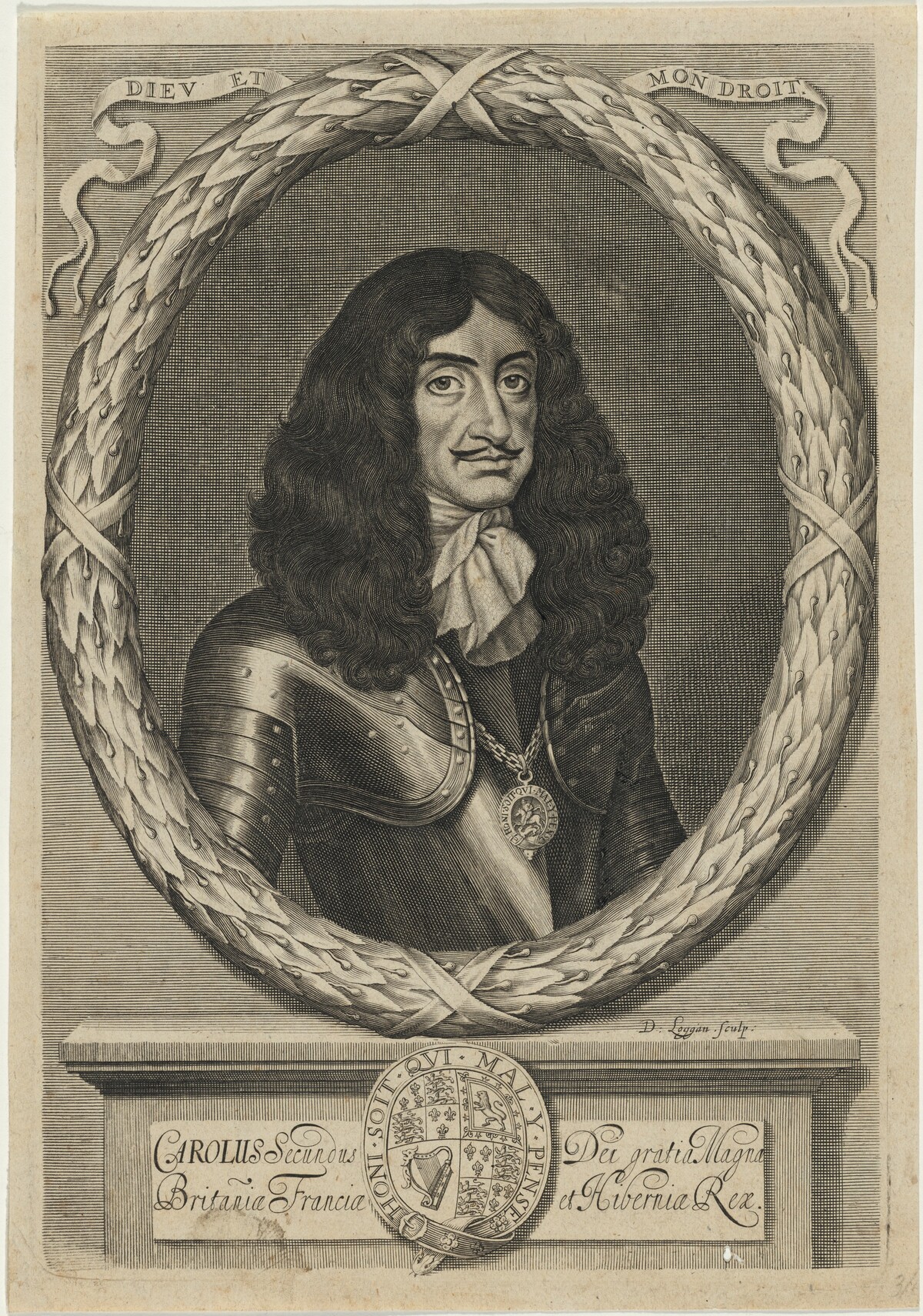 Charles II by David Loggan