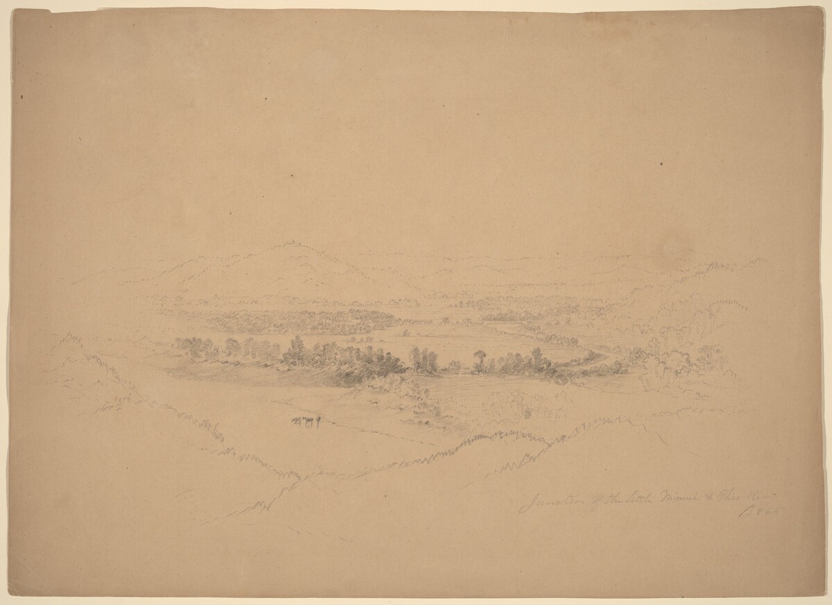 Miami and Ohio Rivers by Alexander Helwig Wyant