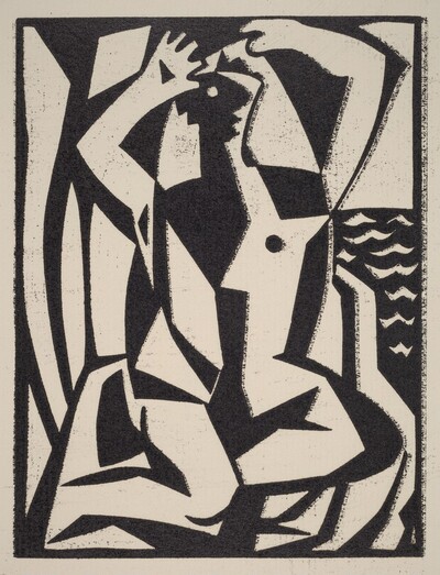 Untitled (Abstraction: Bather)