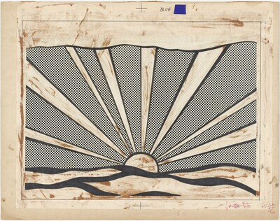 Sunrise: Separation Drawing for Blue