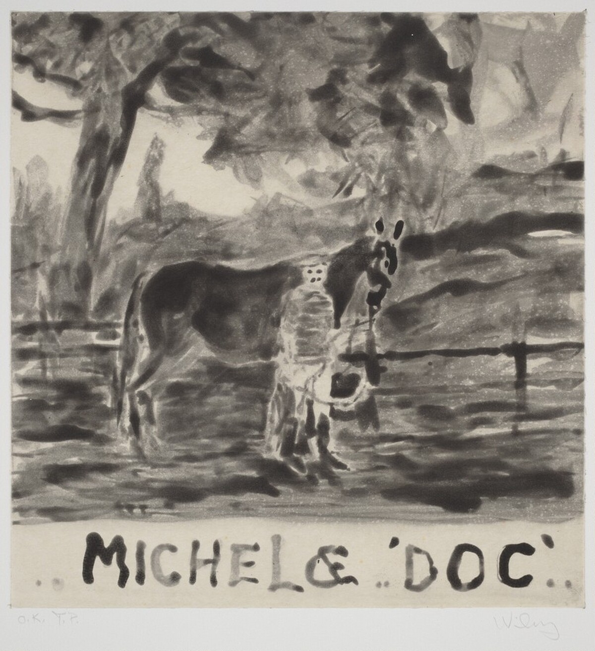 Michel & Doc by William T. Wiley