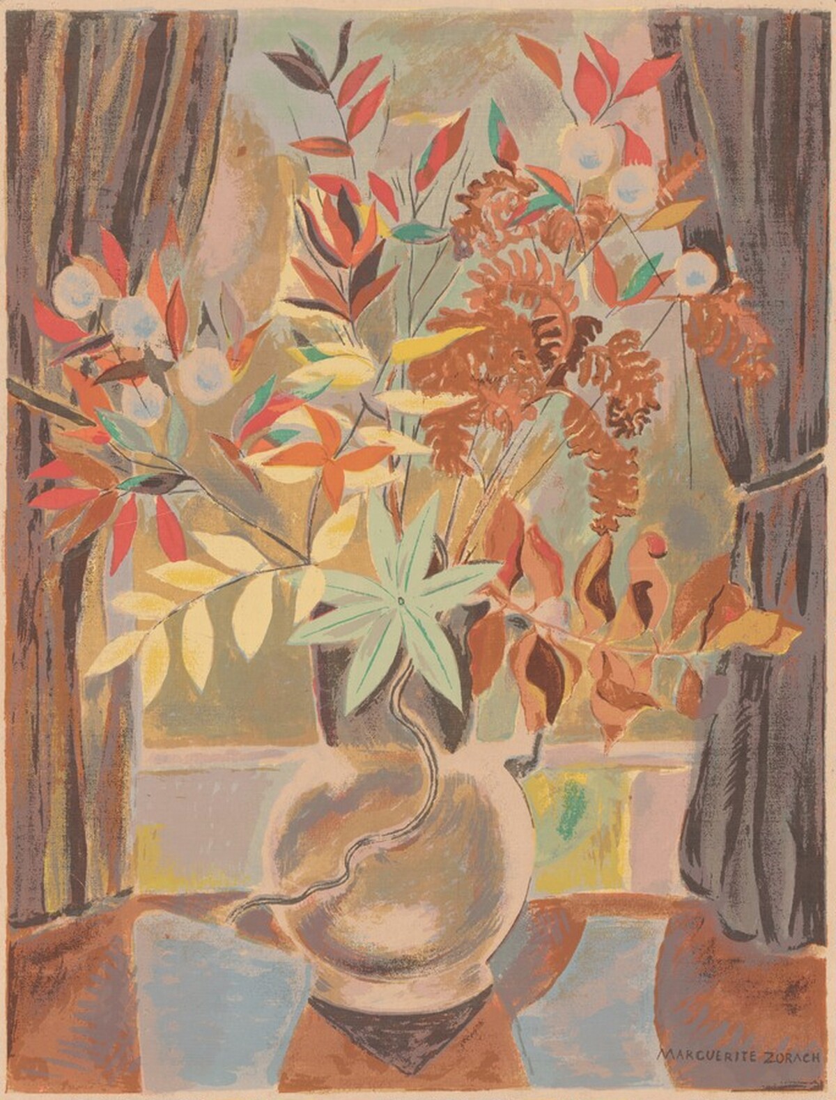 Autumn Colors by Marguerite Zorach