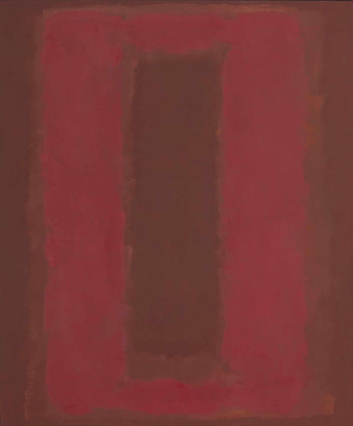 Untitled (Seagram Mural sketch) by Mark Rothko