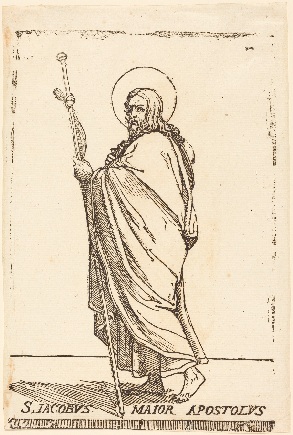 Saint James the Elder by Italian 16th Century (formerly Jacques Stella)