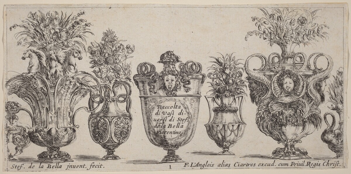 Fantastic Vases by Stefano Della Bella
