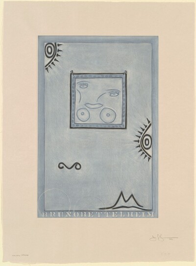 Untitled (White Mezzotint) [trial proof]