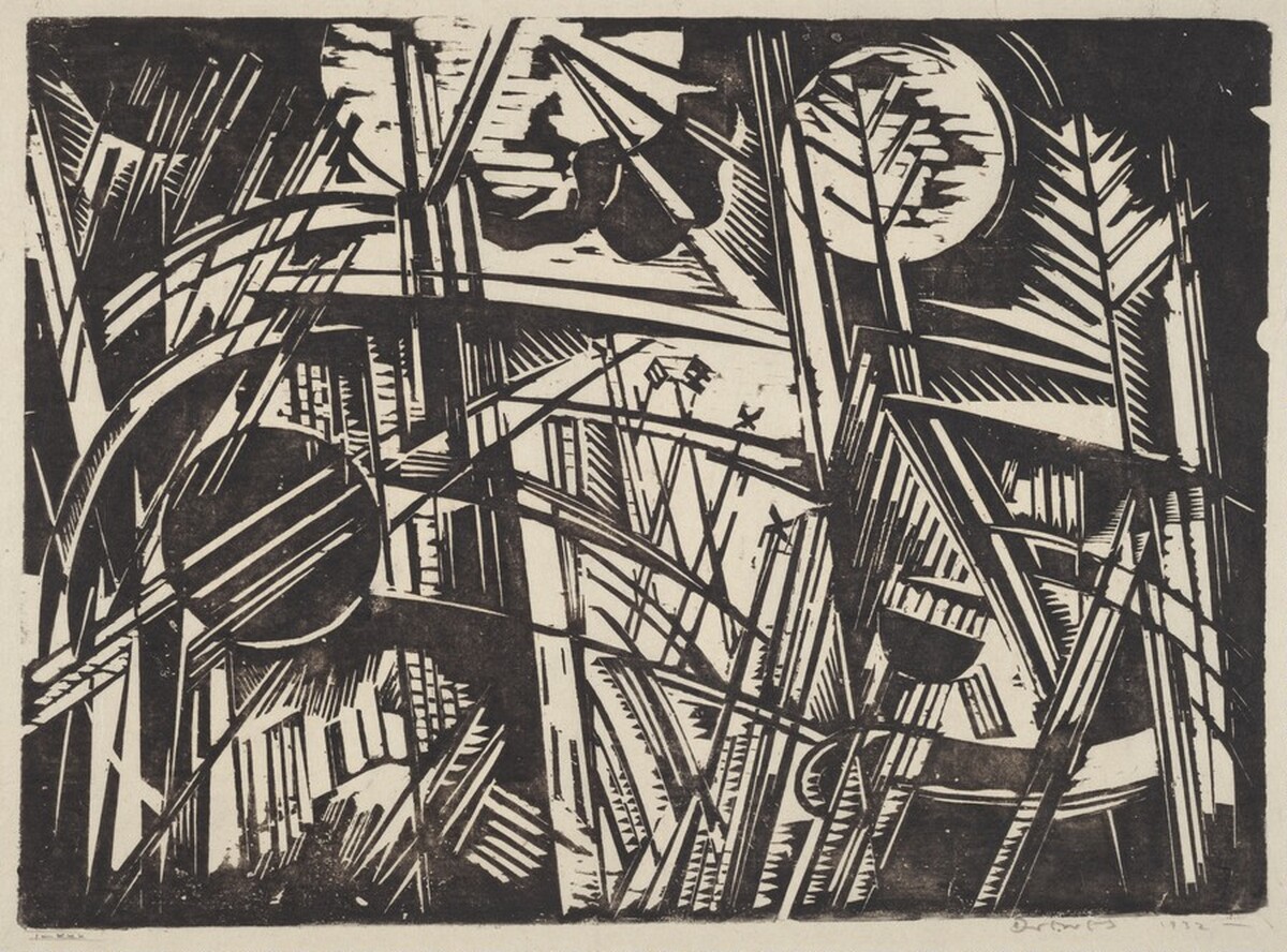 Dream in the Grass by Werner Drewes