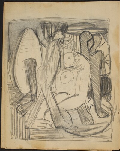 Skizze für Frühe Menschen (Sketch for Early Men) [p. 8]