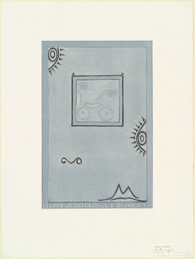 Untitled (White Mezzotint) [trial proof]