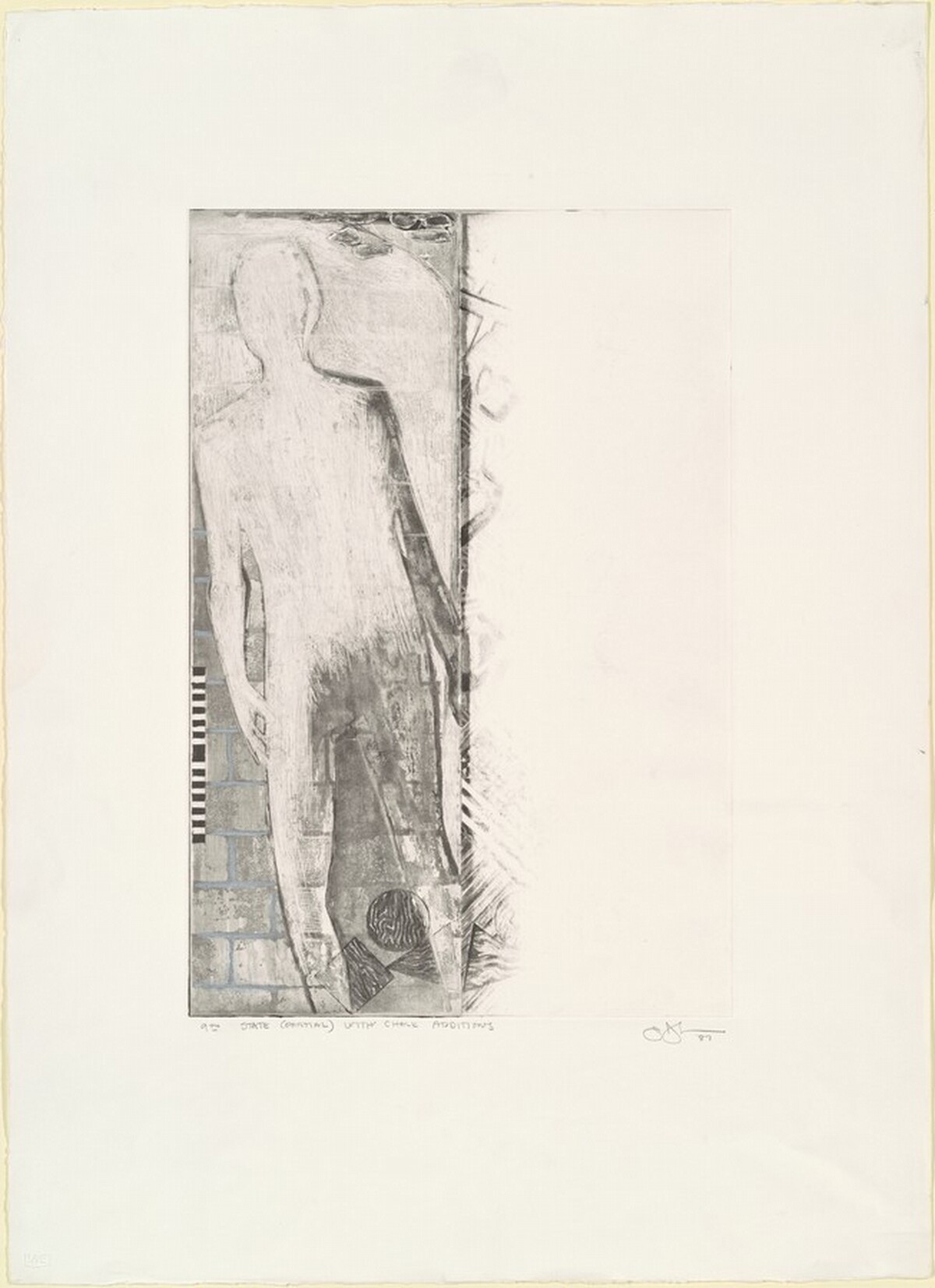 The Seasons (Summer) [state proof of 9th state] by Jasper Johns
