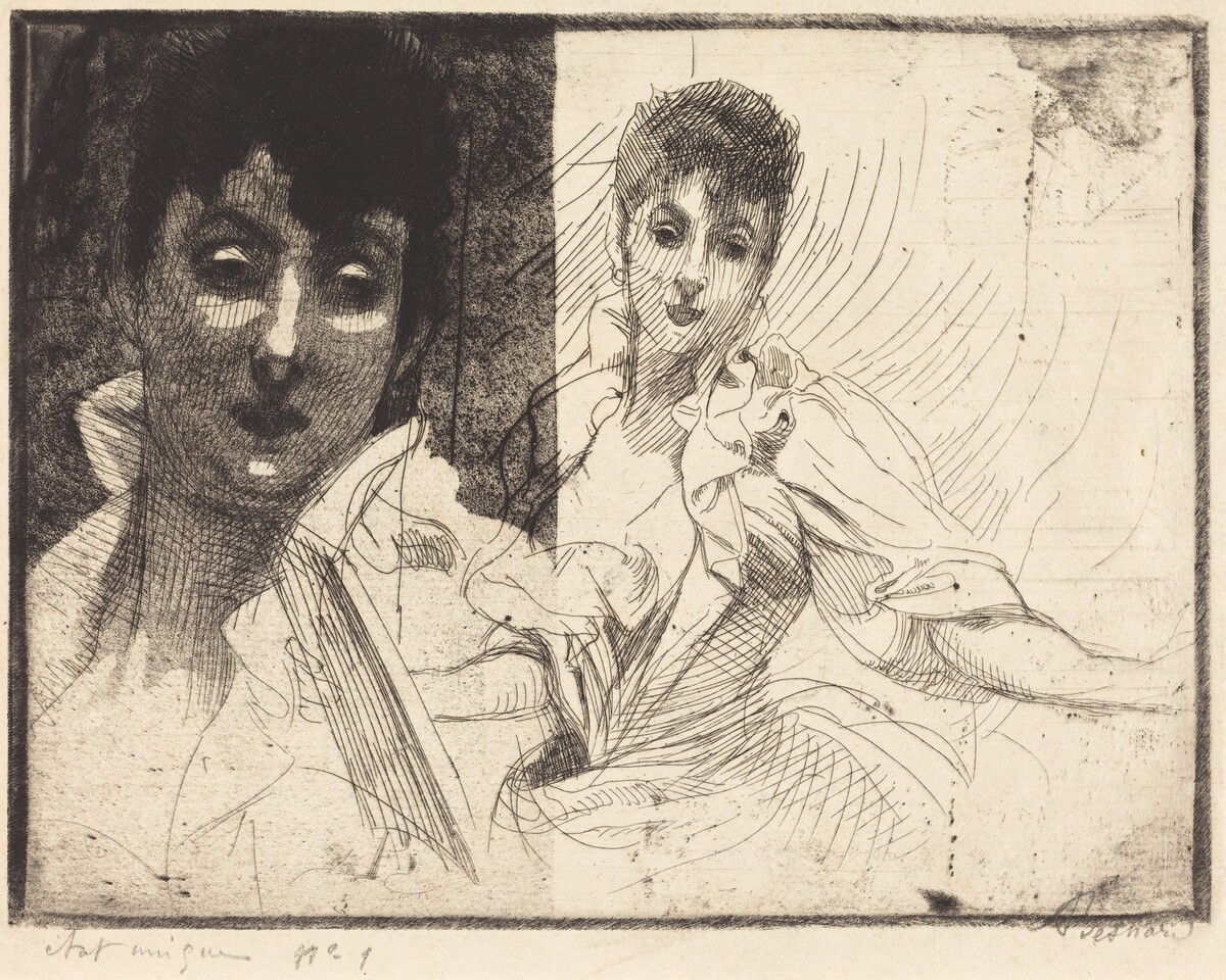 Madeleine Lemaire by Albert Besnard