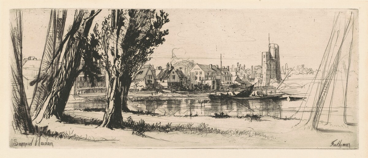 Fulham by Francis Seymour Haden