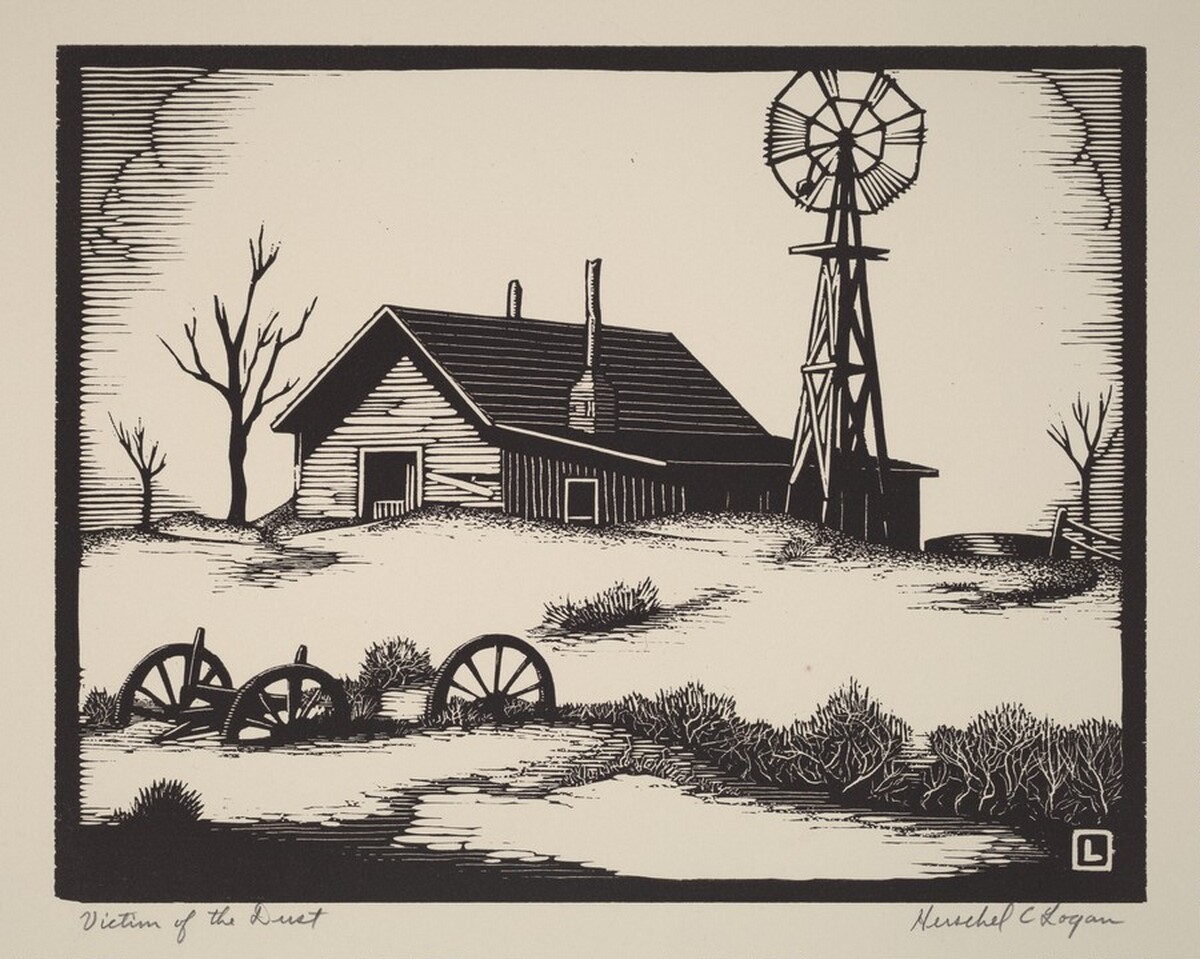 Victim of the Dust by Herschel C. Logan