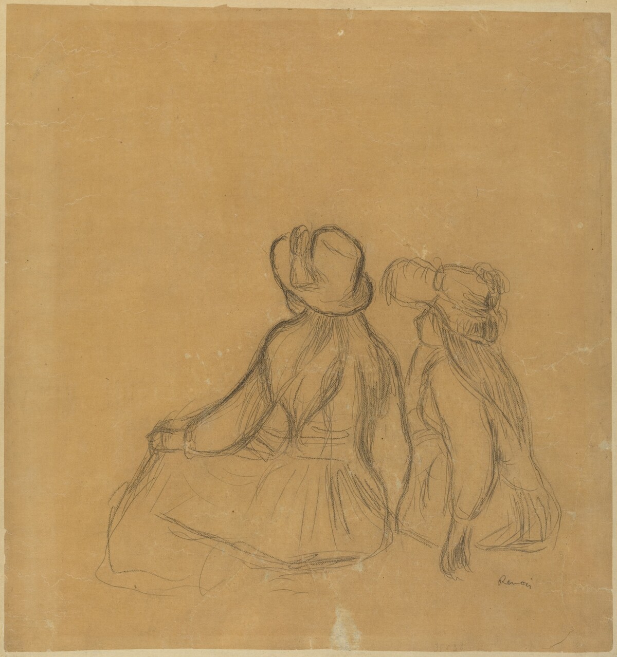 Girlhood by Auguste Renoir