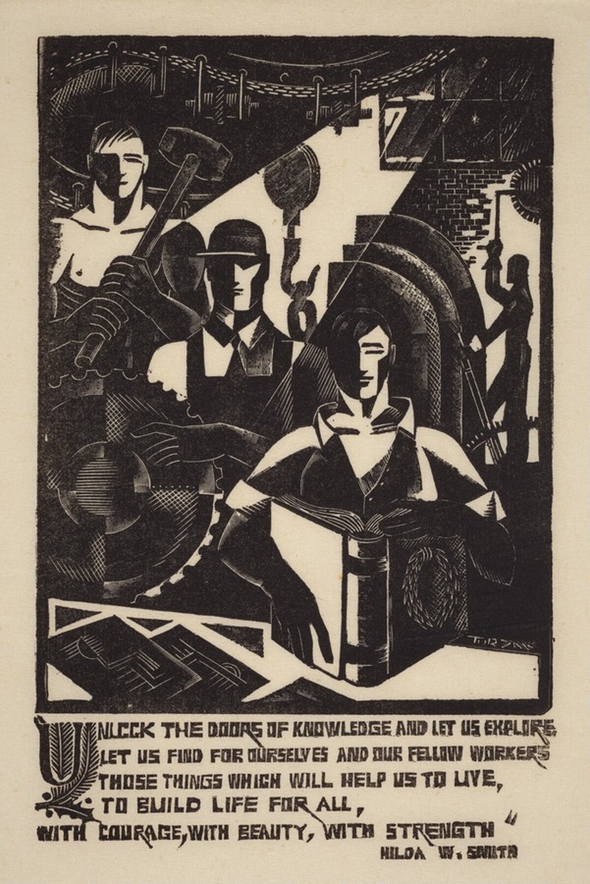 Workers II Alternative by Charles Turzak