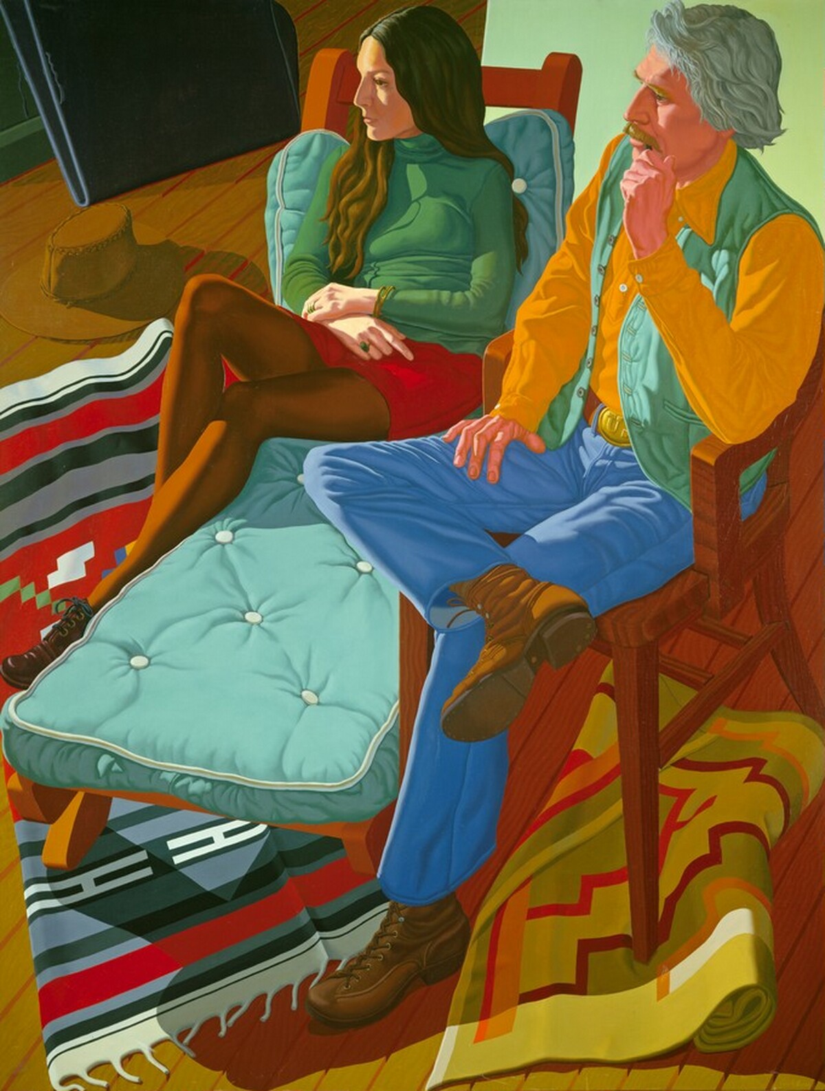 Portrait of the Doyles by Jack Beal