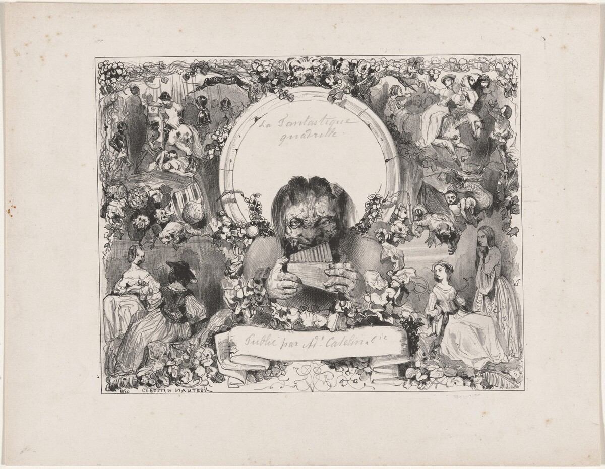 La Fantastique quadrille by Célestin Nanteuil