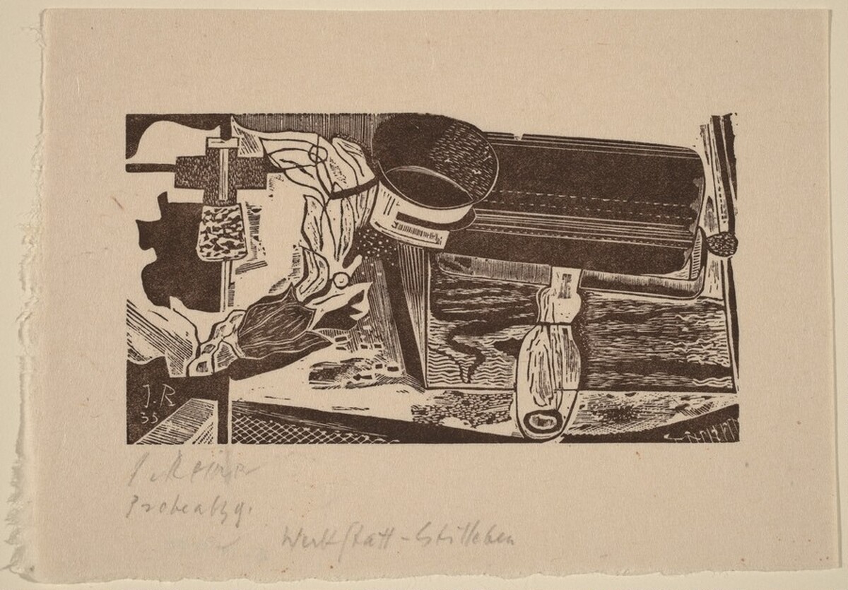 Werkstatt - Stilleben by Imre Reiner
