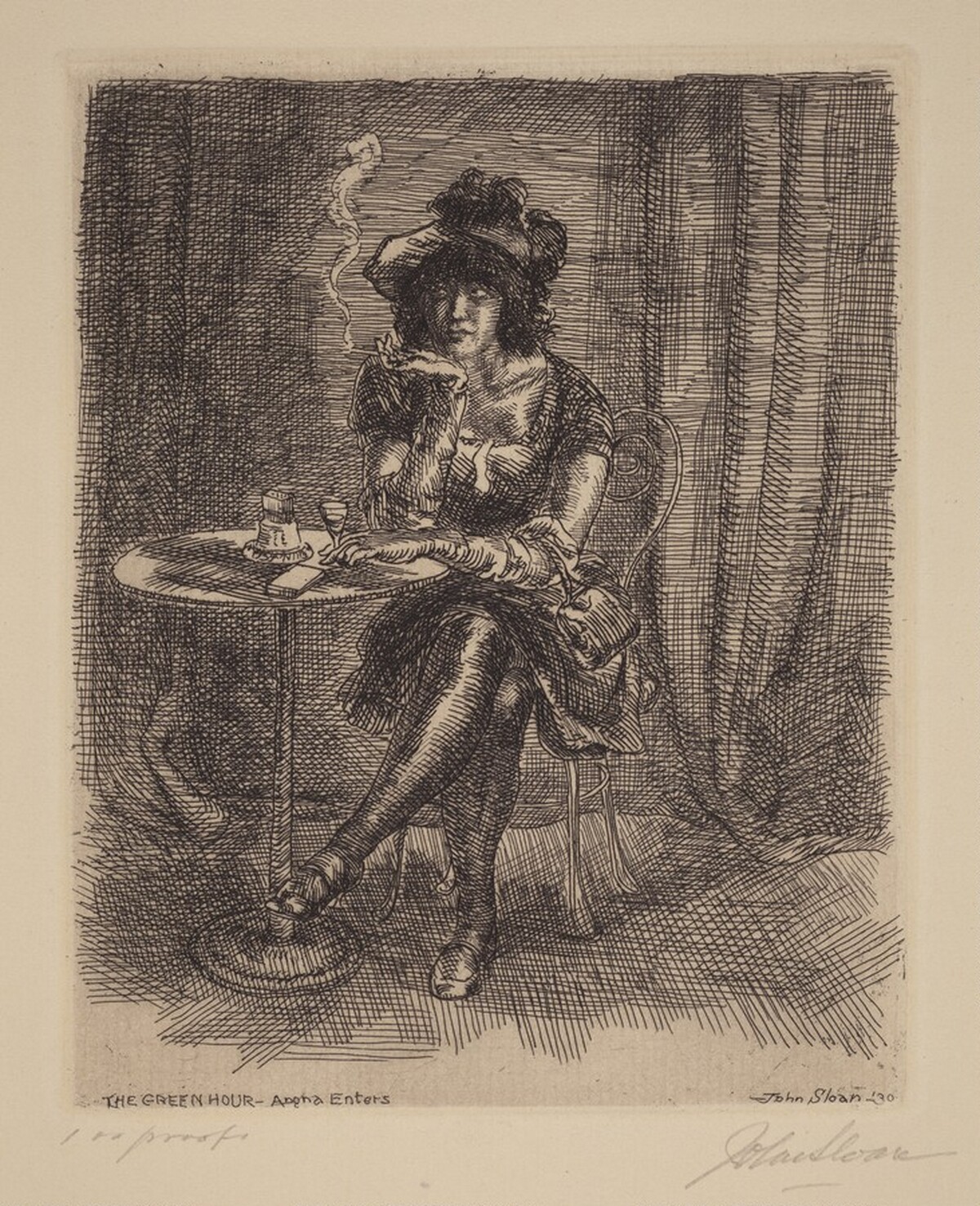 The Green Hour by John Sloan