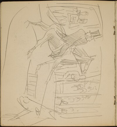 Zirkusnummer mit Kunstreiter (Circus Act with Horse Master) [p. 6]