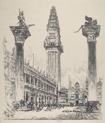 Venice, Rebuilding the Campanile