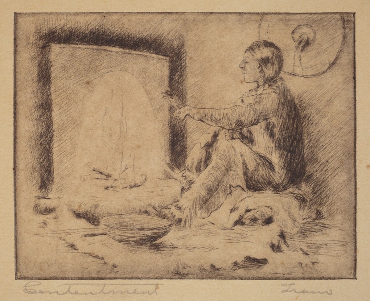 Contentment by Clarence Trano