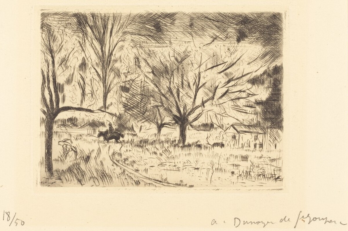 Springtime (Le Printemps) by André Dunoyer de Segonzac