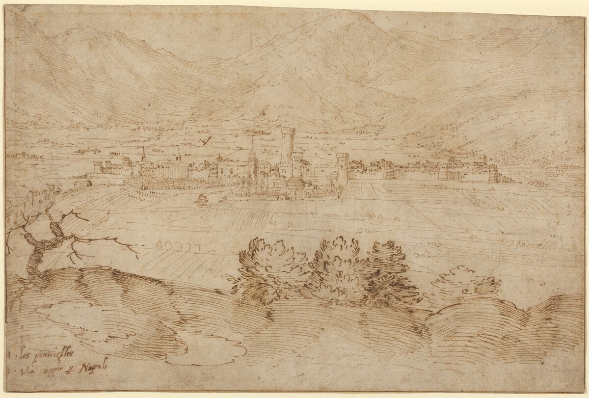 View of Fondi by Attributed to Anonymous Fabriczy