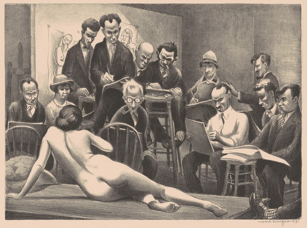 Life Class by Mabel Dwight