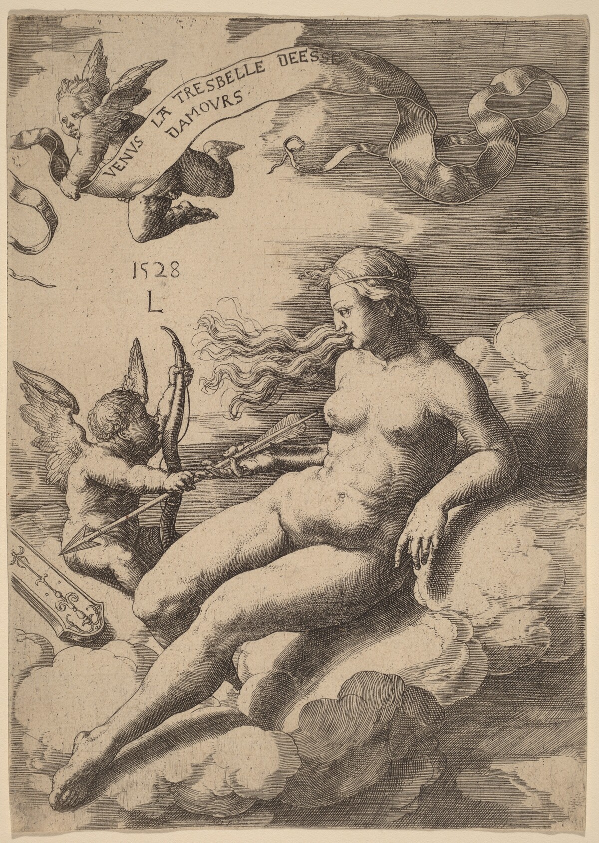 Venus and Cupid by Lucas van Leyden