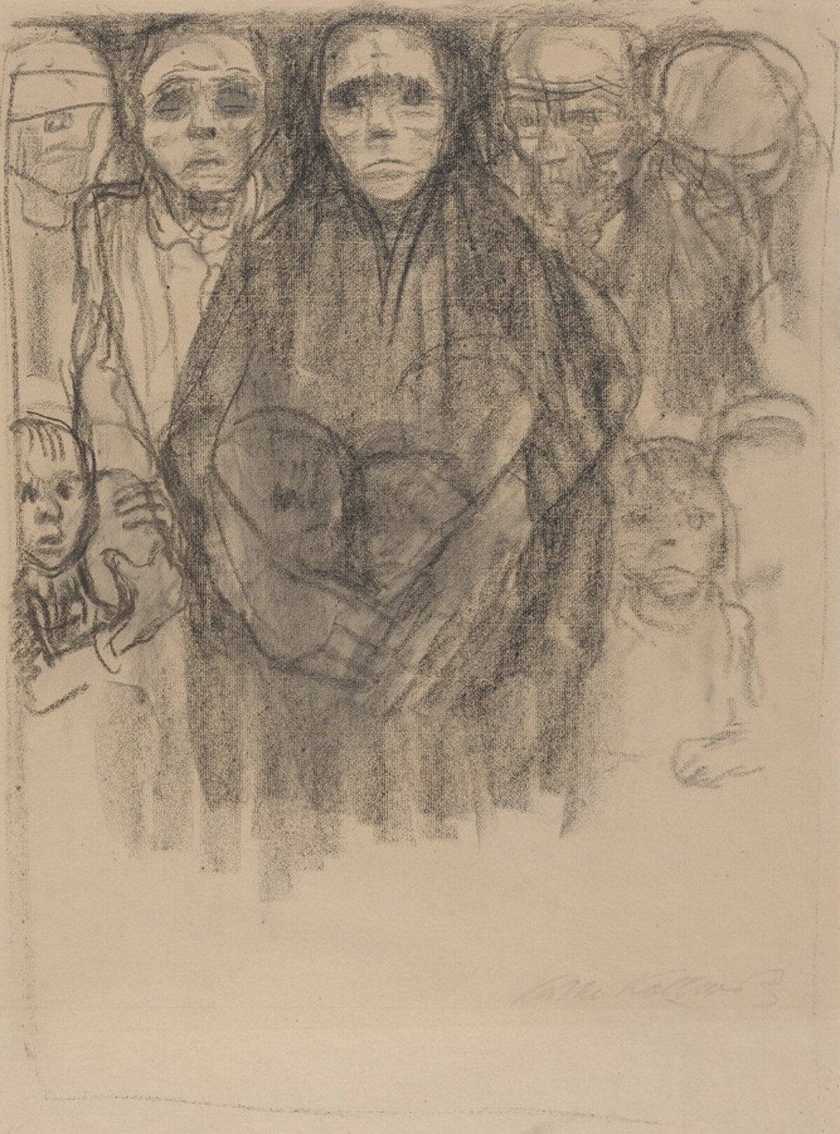 The Survivors by Käthe Kollwitz