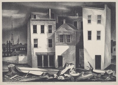 North Hudson Street Scene, N.J.