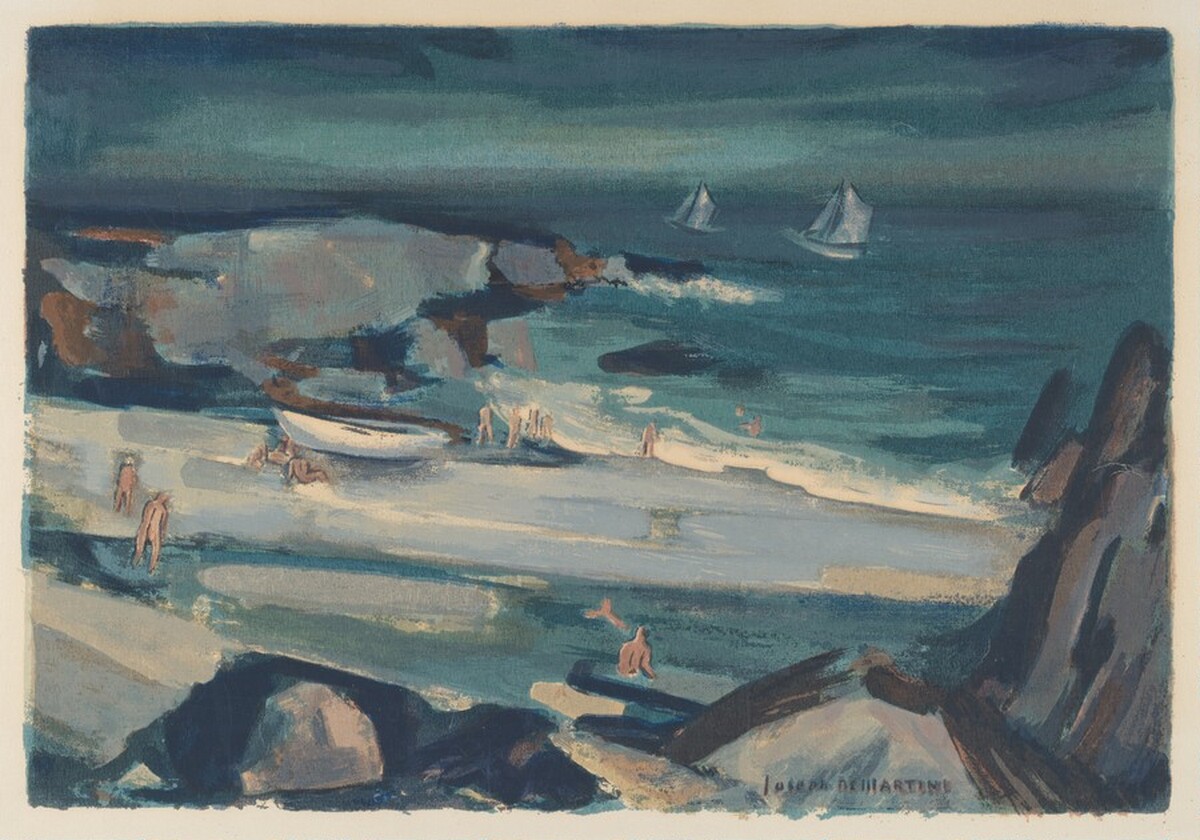 Untitled (The Sand Bar) by Joseph De Martini