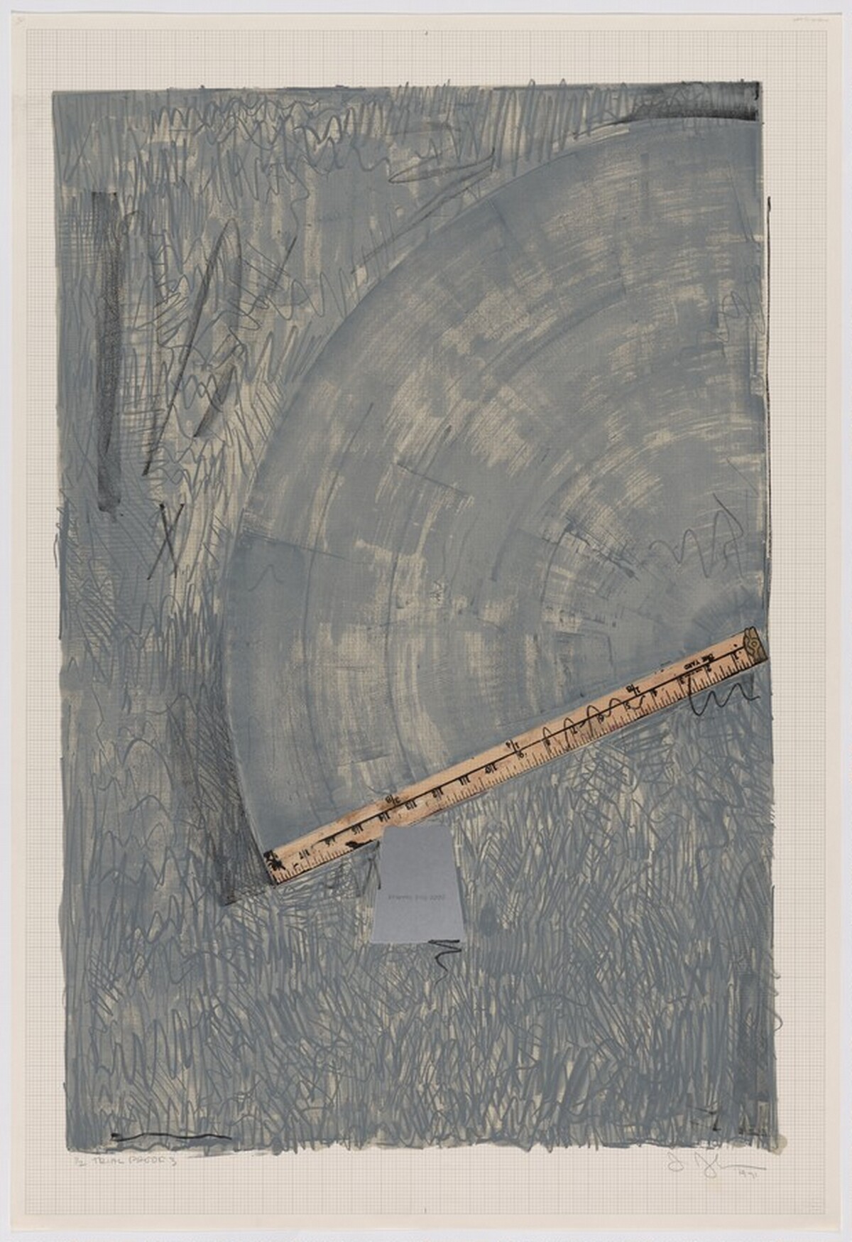 Good Time Charley II [trial proof] by Jasper Johns