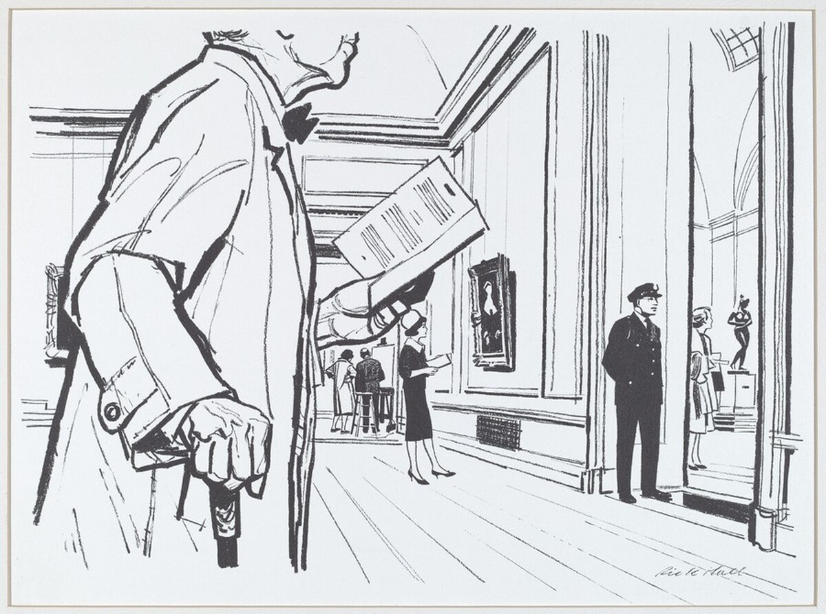 At the National Gallery by Rick Hall
