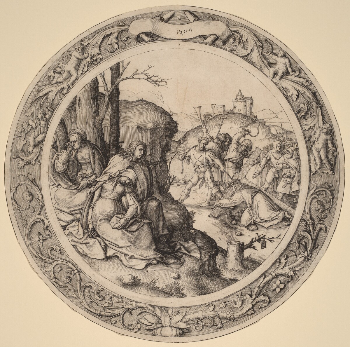 Christ Carrying the Cross by Lucas van Leyden