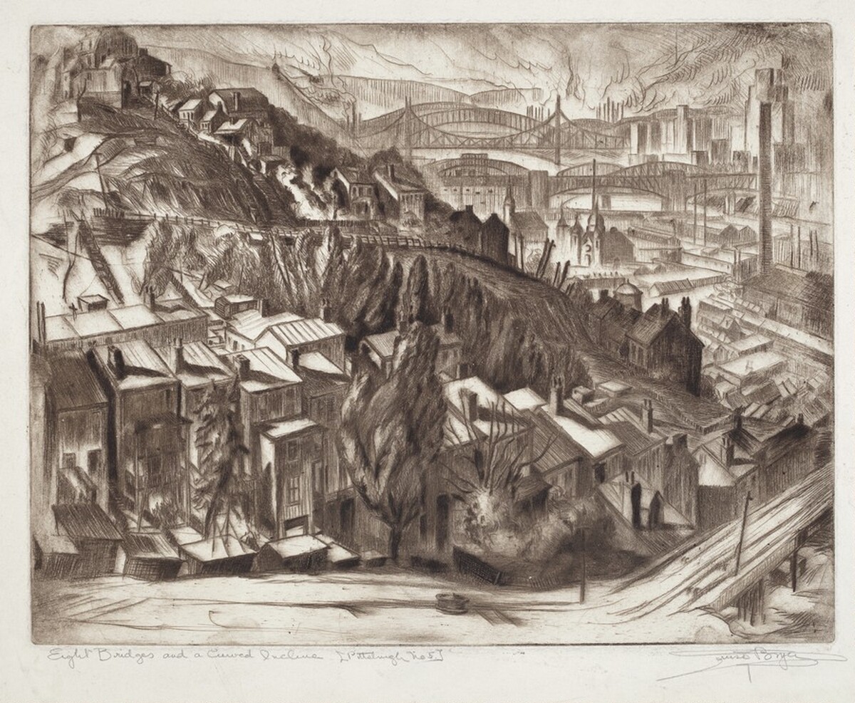 Eight Bridges and A Curved Incline by Louise Boyer