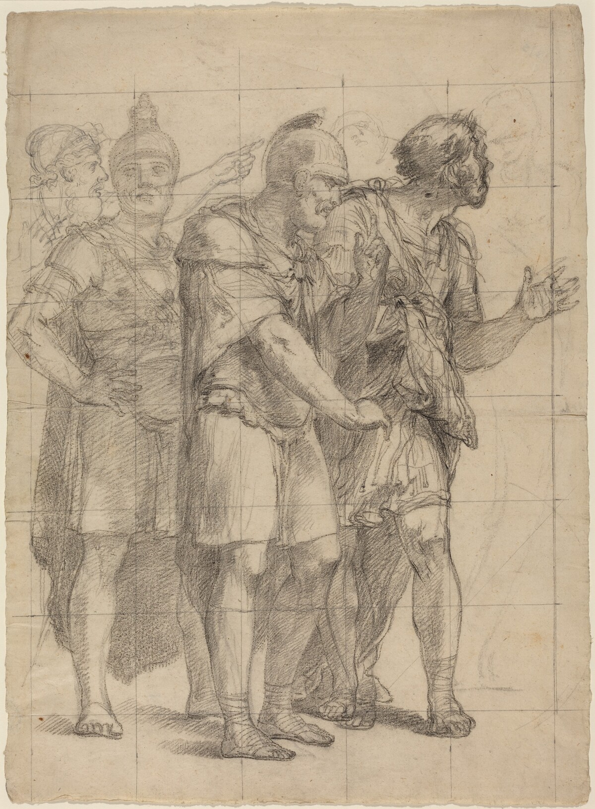 Four Standing Warriors by Pietro Fancelli
