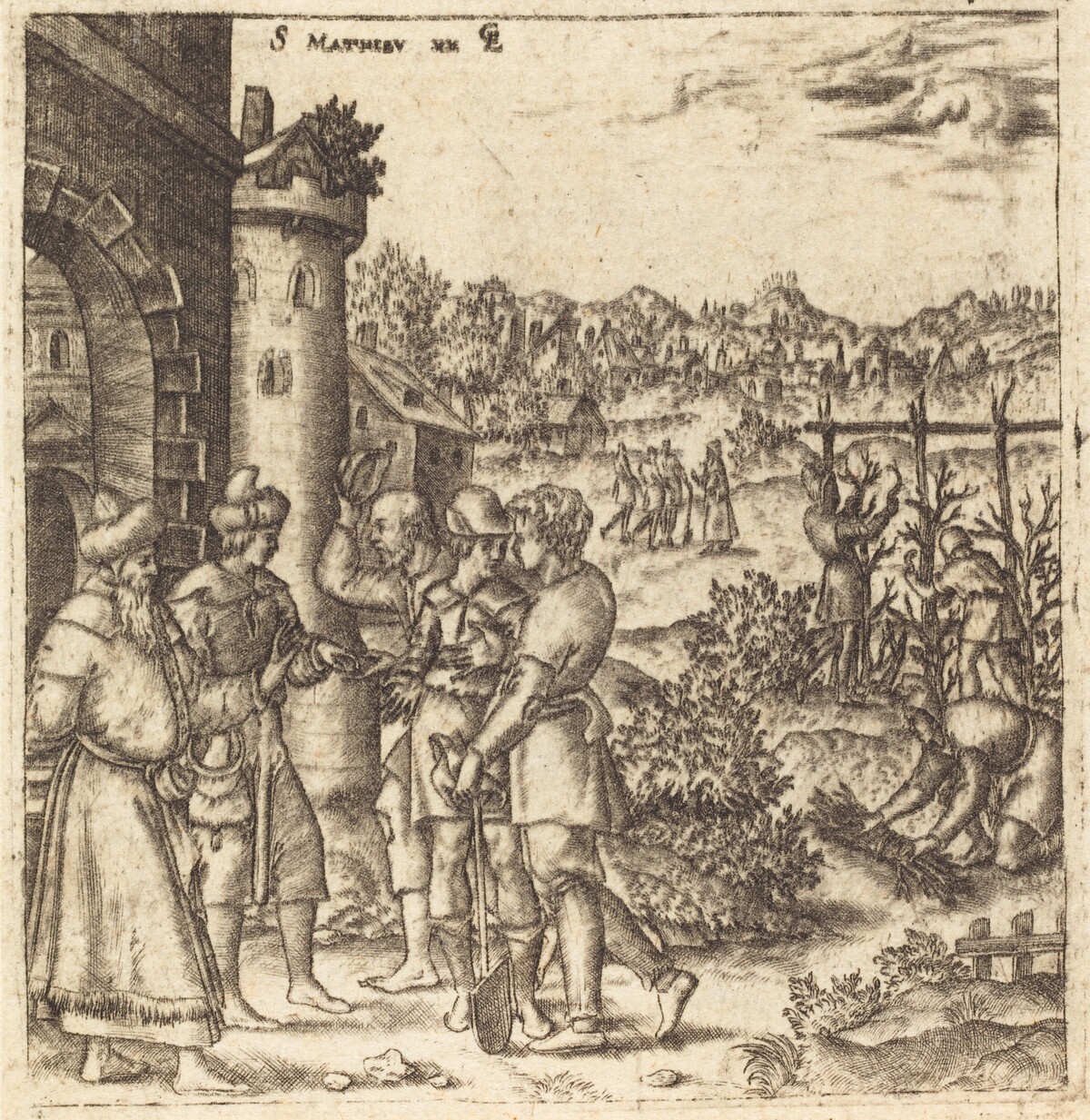 The Parable of the Laborers in the Vineyard by Léonard Gaultier