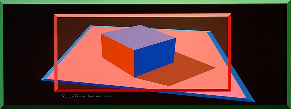 Framed Block by Ronald Davis