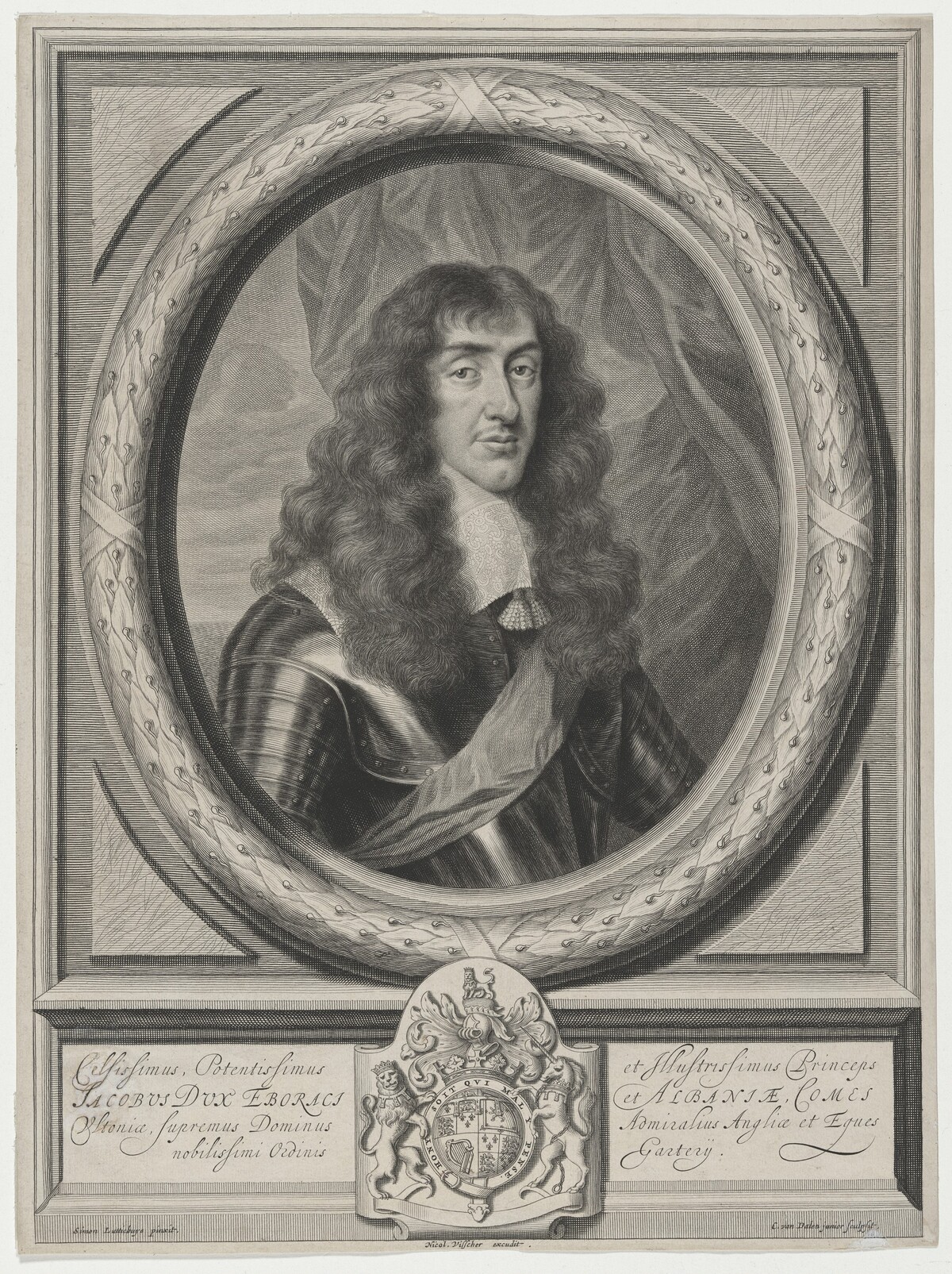 James II, Duke of York by Cornelis van Dalen I