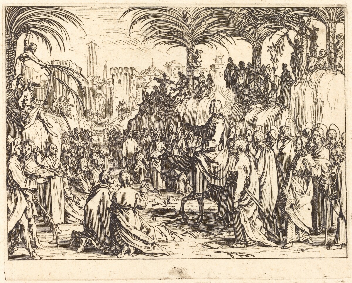 The Entry into Jerusalem by Jacques Callot