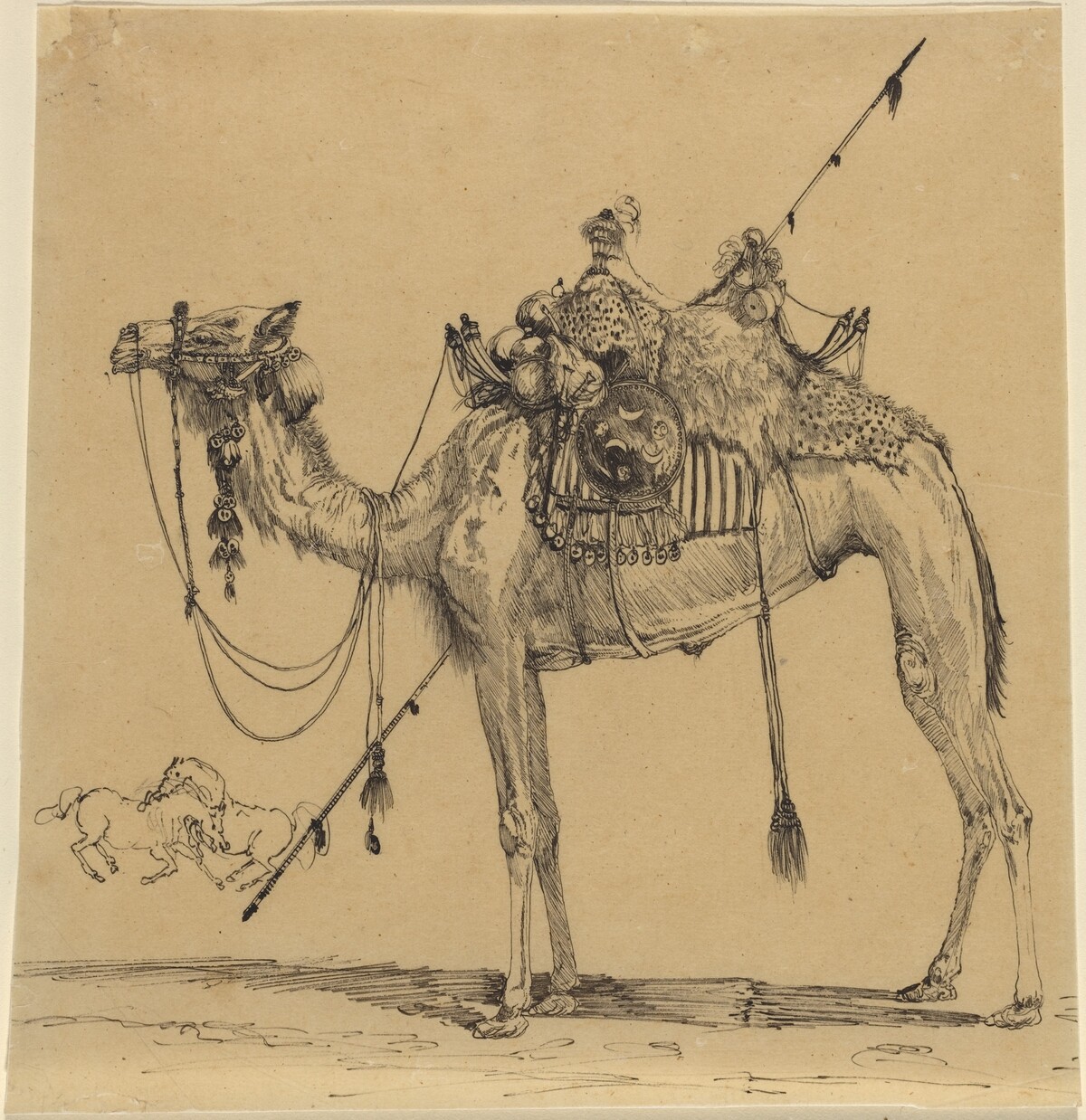 The Camel by Rodolphe Bresdin