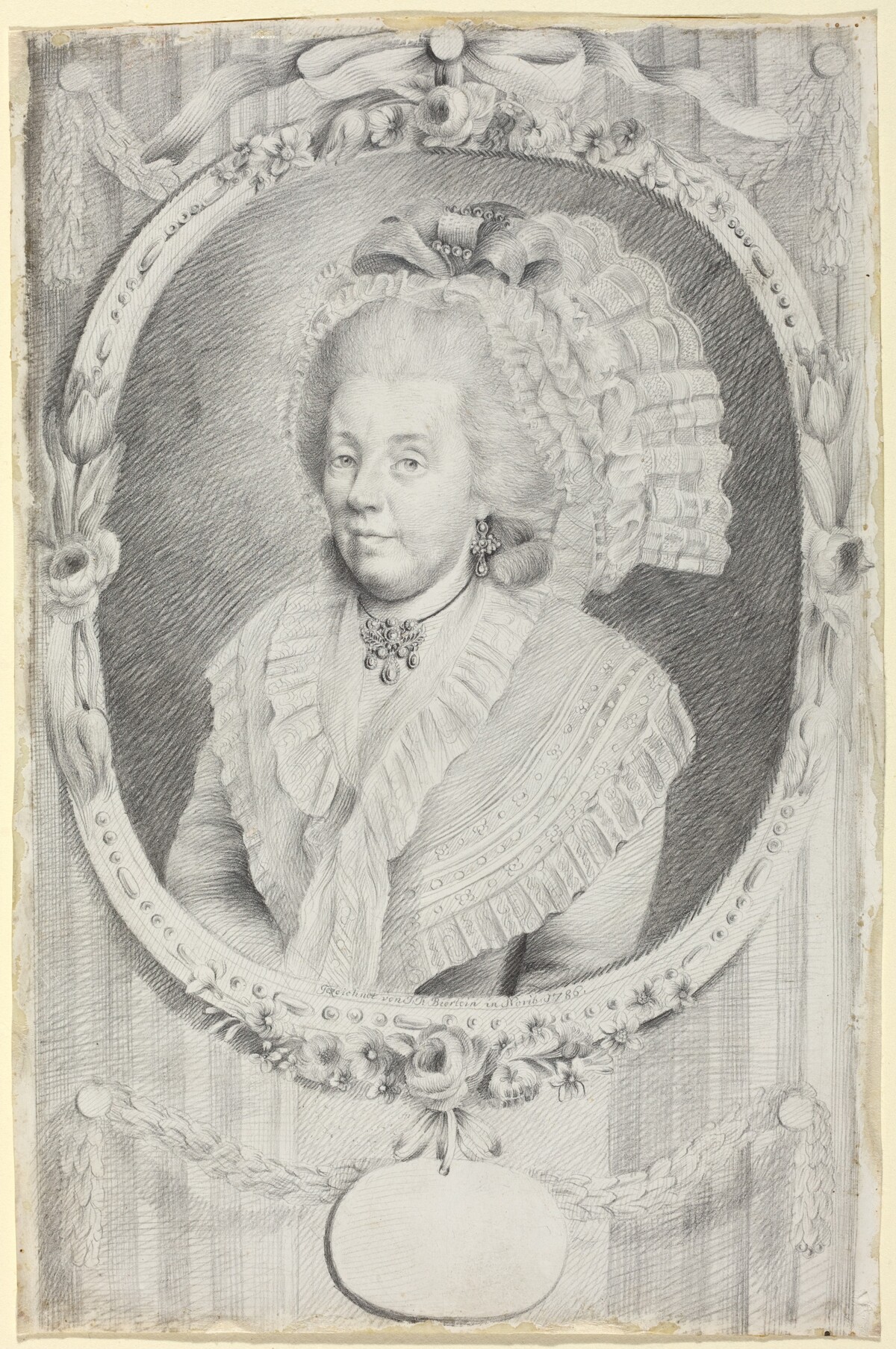 Frau Gottfried von Herder by Johann Friedrich Bierlein