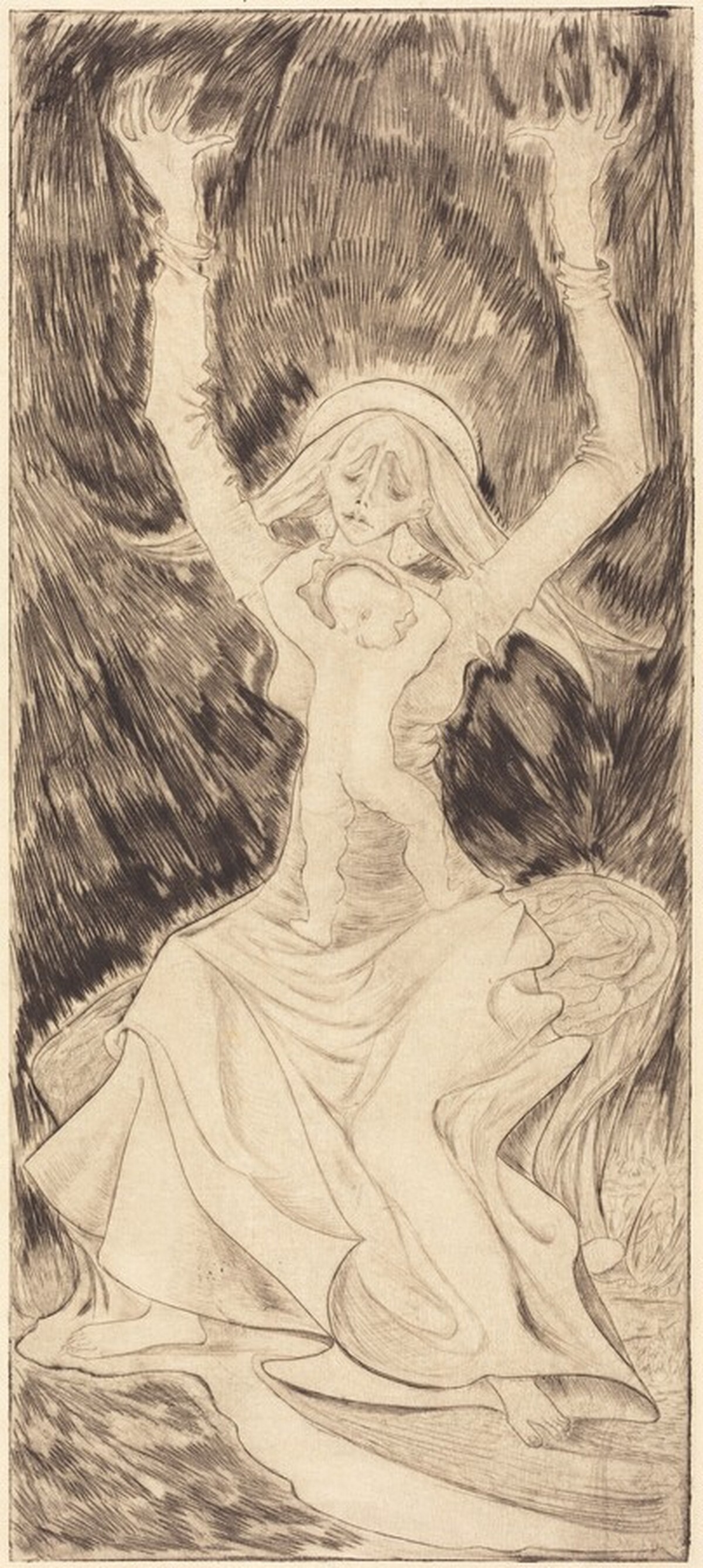 The Mother and Child by Tomás Harris