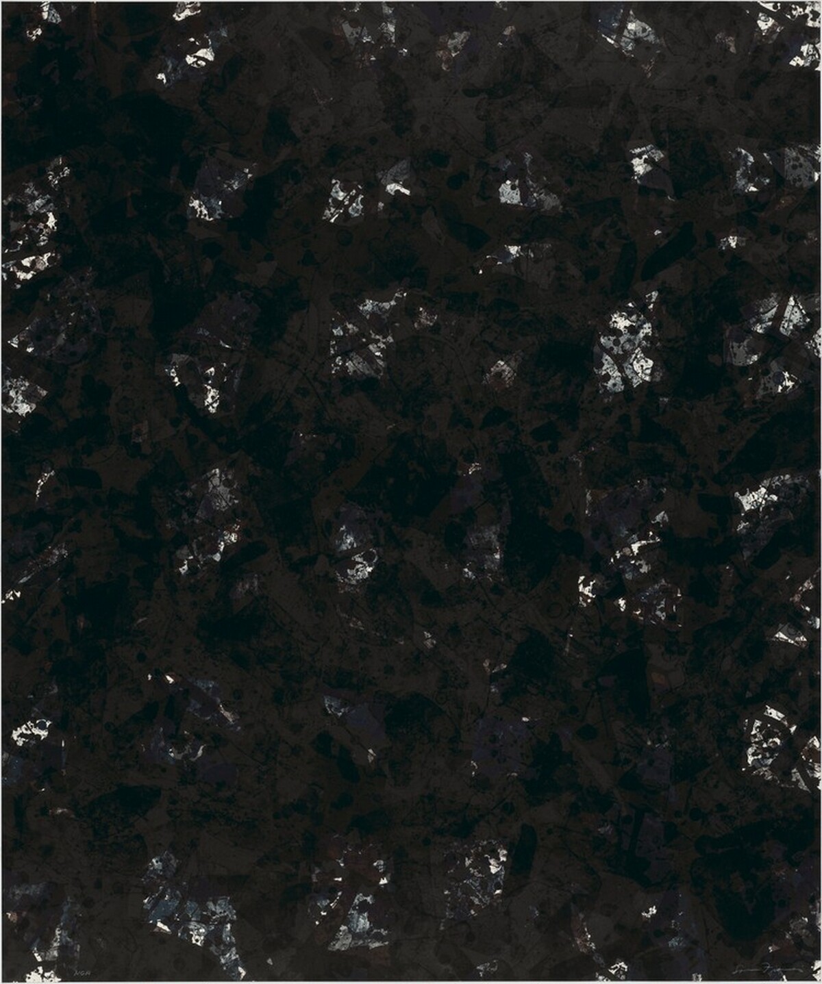 Deep Ground by Sam Francis